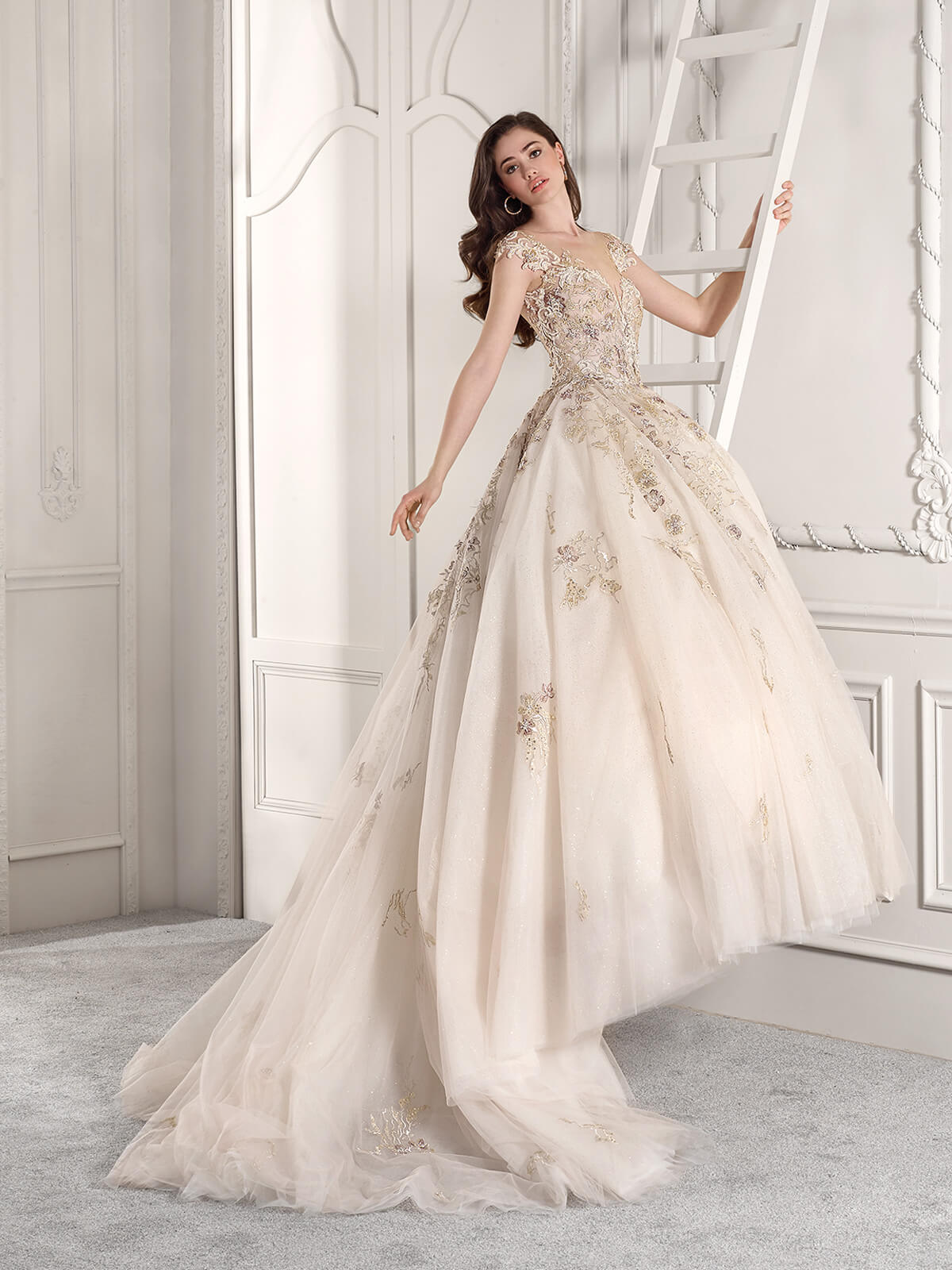 Y12014 - Tutti Sposa  Vestidos de noiva princesa, Vestido de