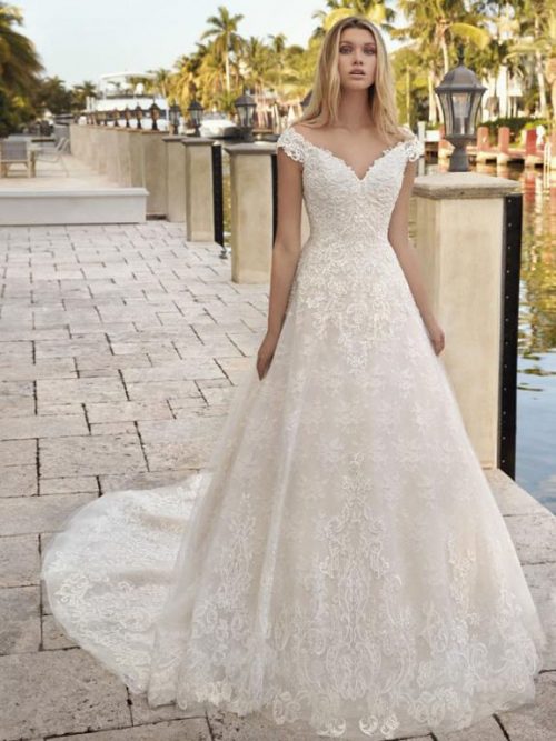 MT1400 Vestido de Noiva Princesa - Tutti Sposa