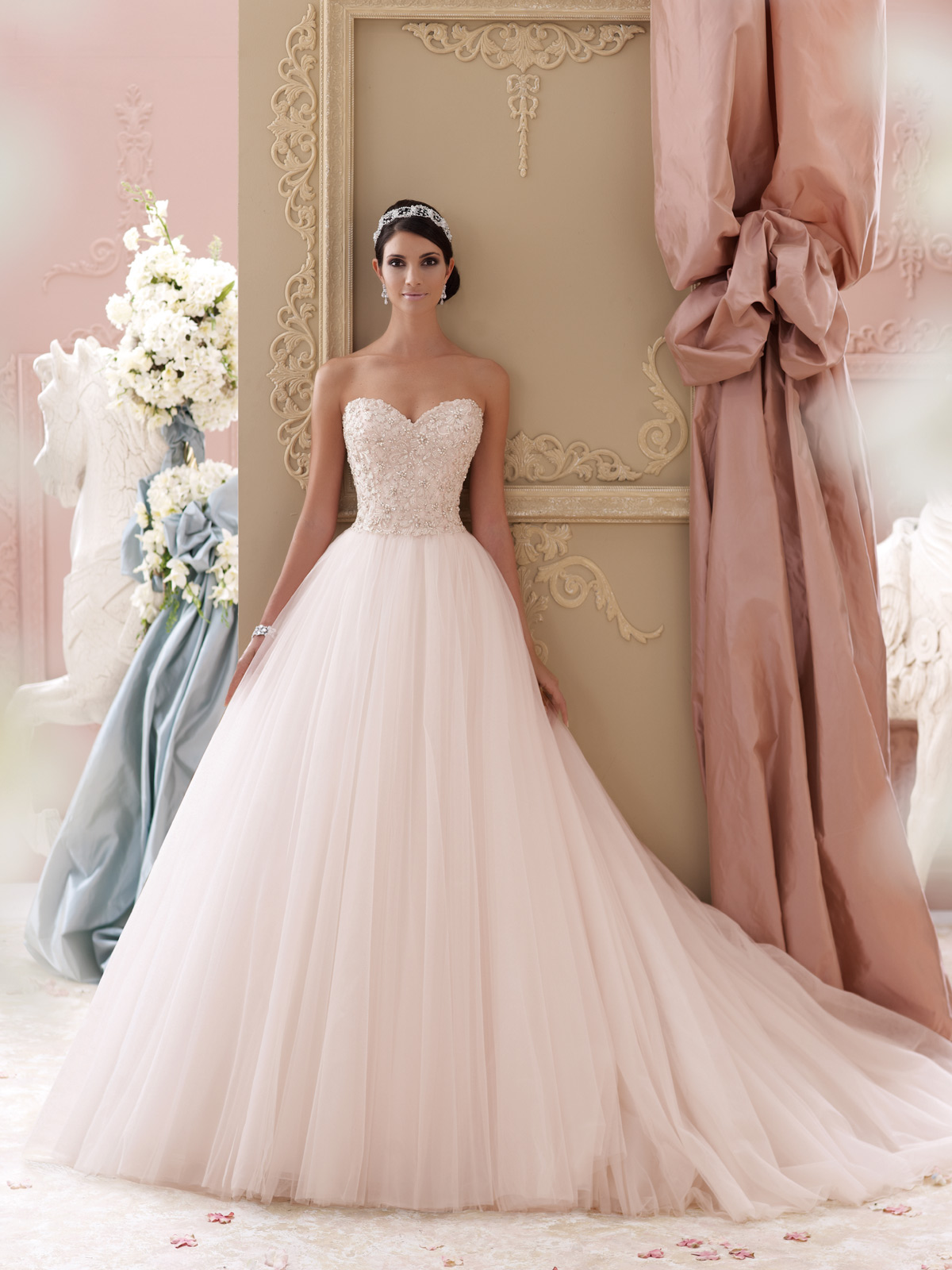 50 Modelos de Vestido de Noiva Estilo Princesa 2016