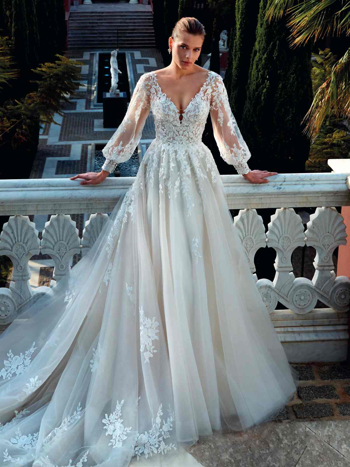Y3107 Vestido de Noiva Princesa - Tutti Sposa