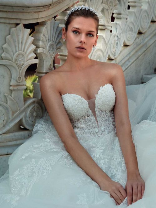 1204 Vestido de Noiva Princesa - Tutti Sposa