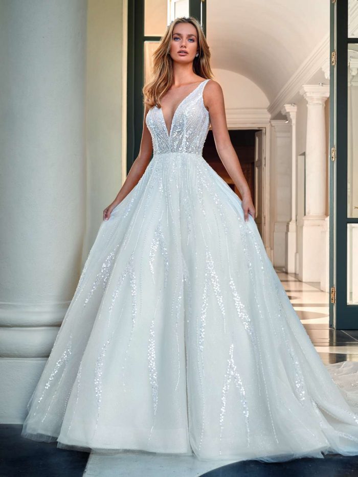 1188 Vestido de Noiva Princesa - Tutti Sposa