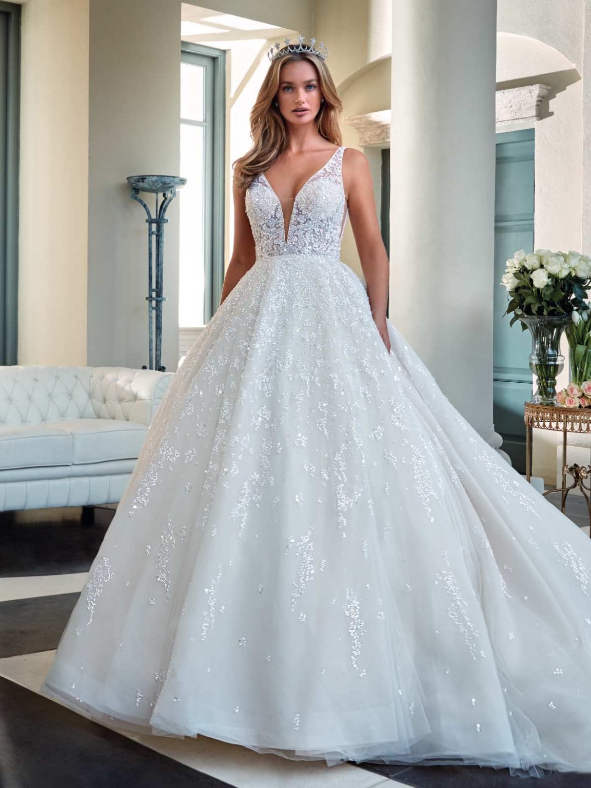 Y3107 Vestido de Noiva Princesa - Tutti Sposa