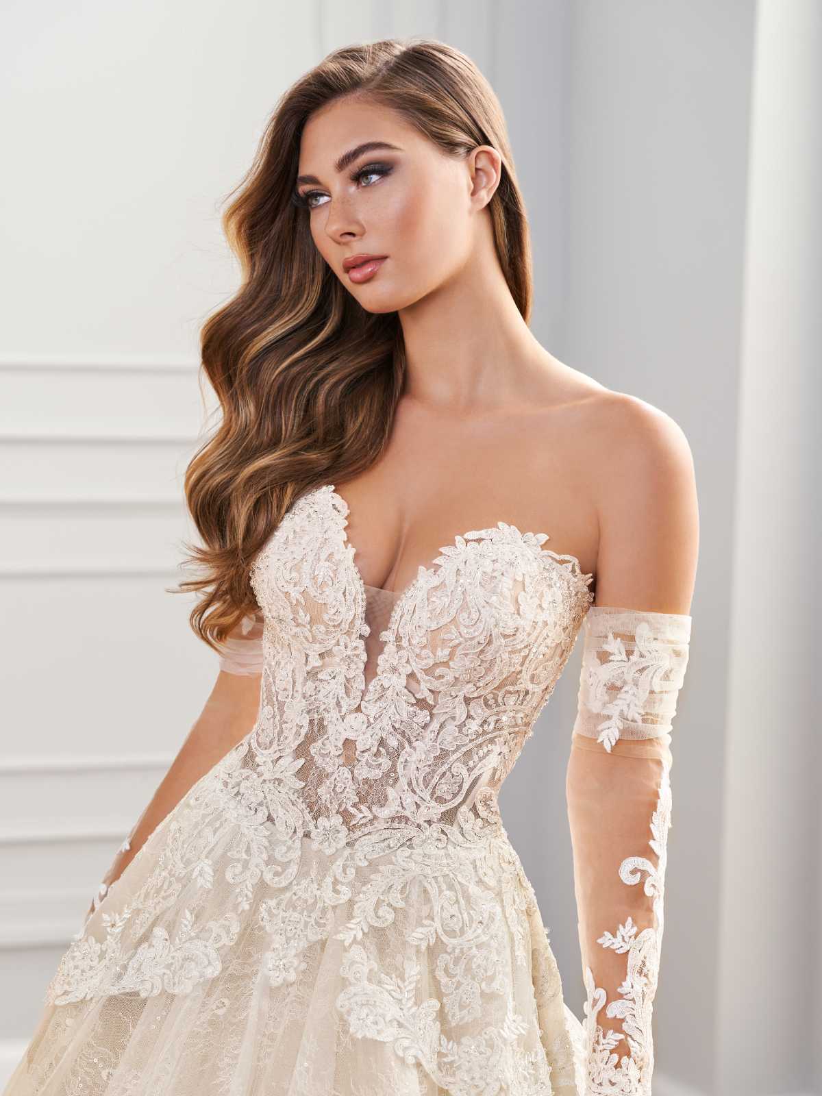 MTL22120 Vestido de Noiva Princesa - Tutti Sposa