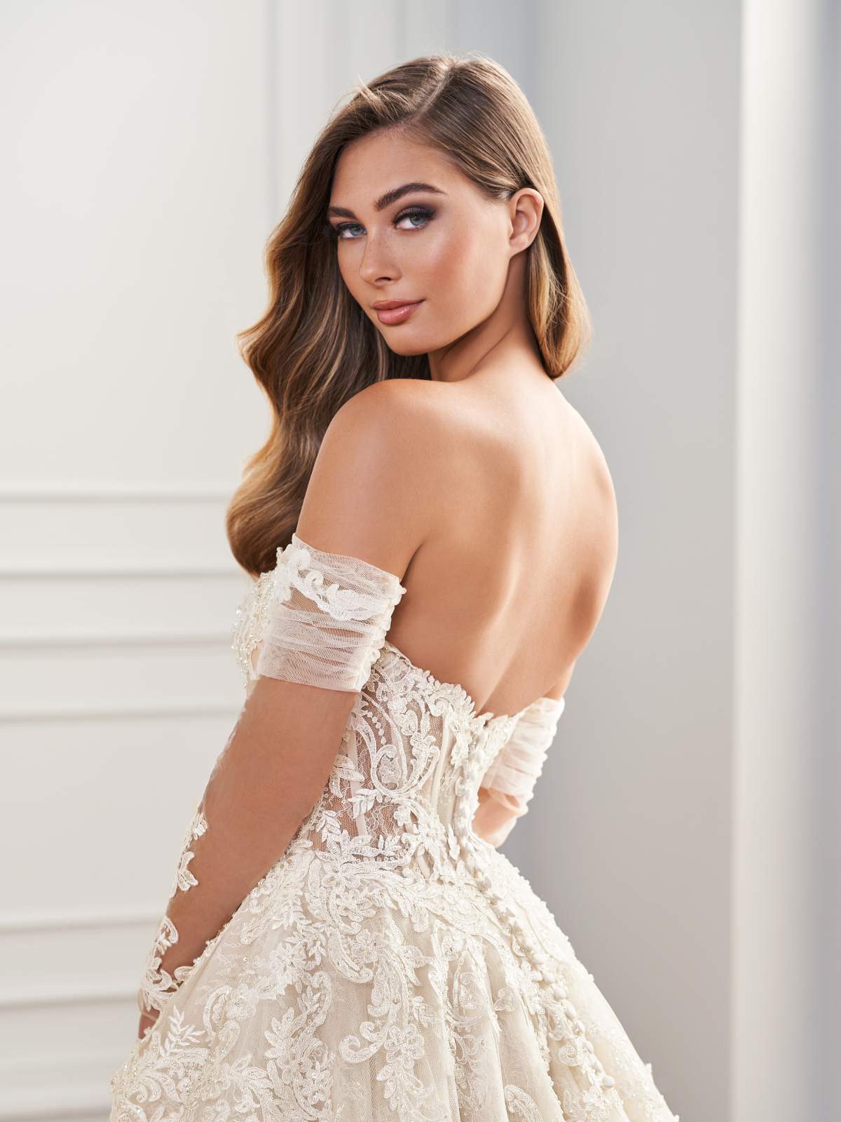 MTL22120 Vestido de Noiva Princesa - Tutti Sposa