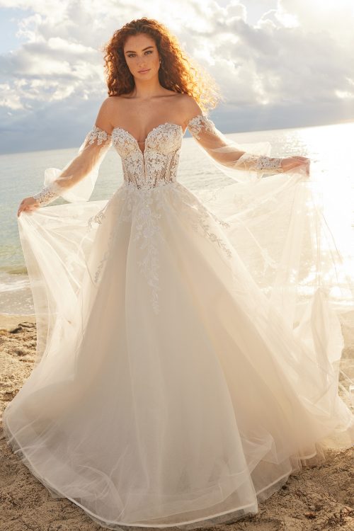 Y3107 Vestido de Noiva Princesa - Tutti Sposa